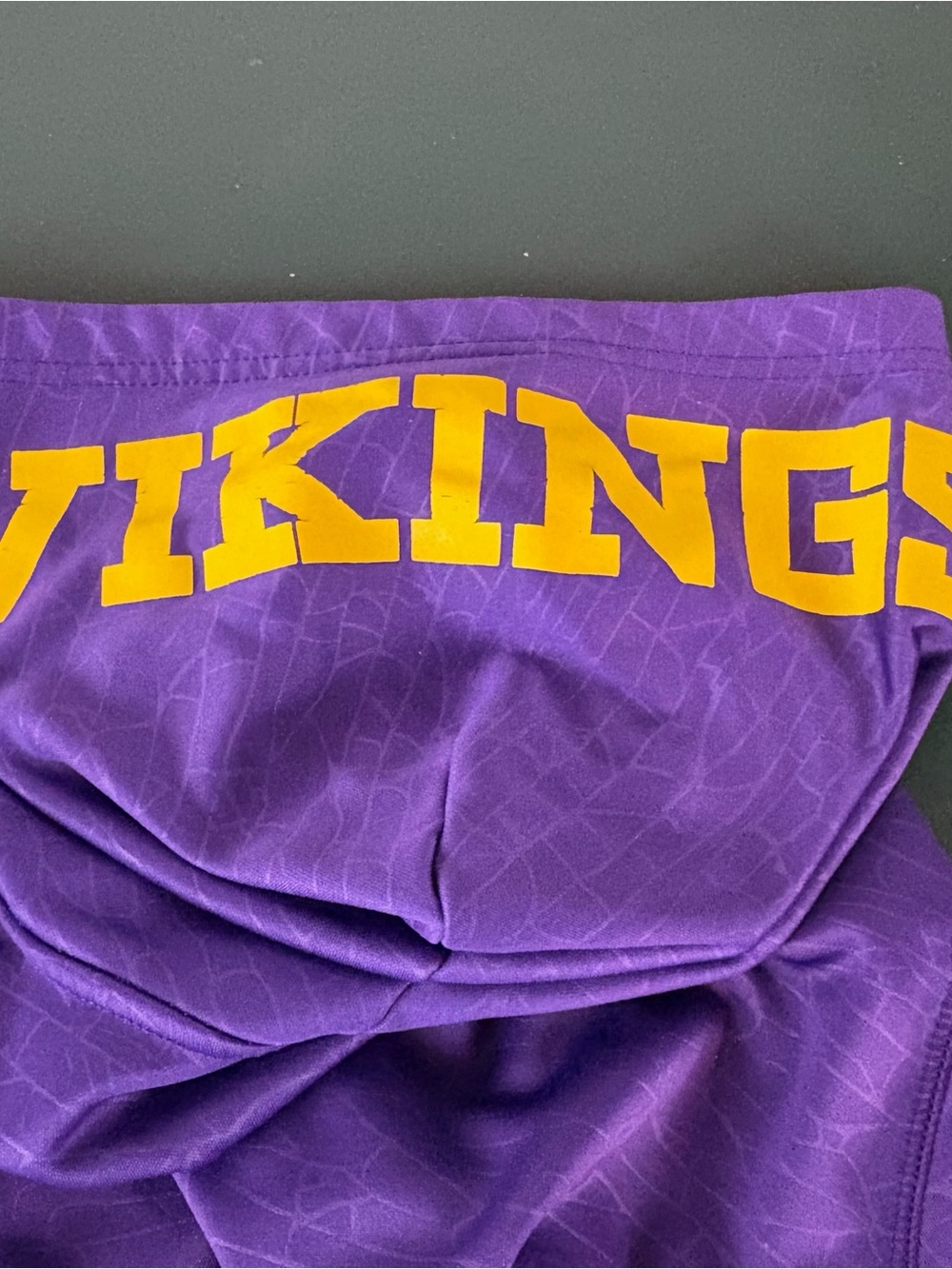 NFL Minnesota Vikings Hoodie Youth Large Pullover Purple Sweatshirt (856 - Picture 6 of 10